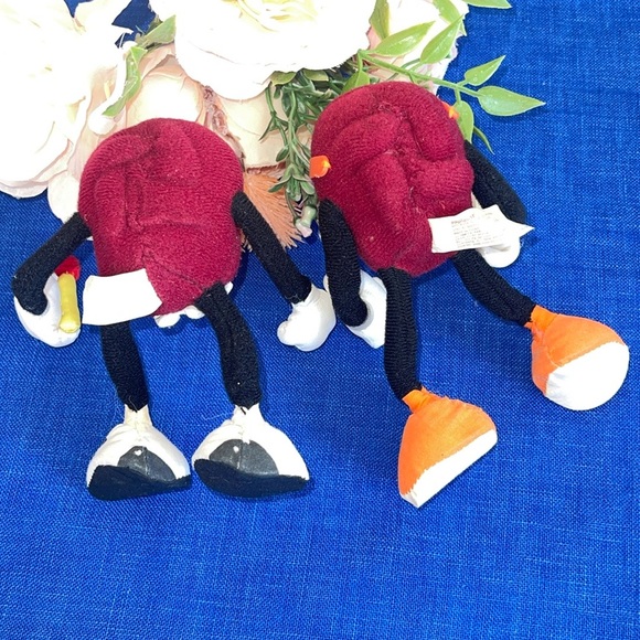 Applause THE CALIFORNIA RAISINS Bendable Arms & Legs Plush Stuffed Animal Vtg - Picture 5 of 5